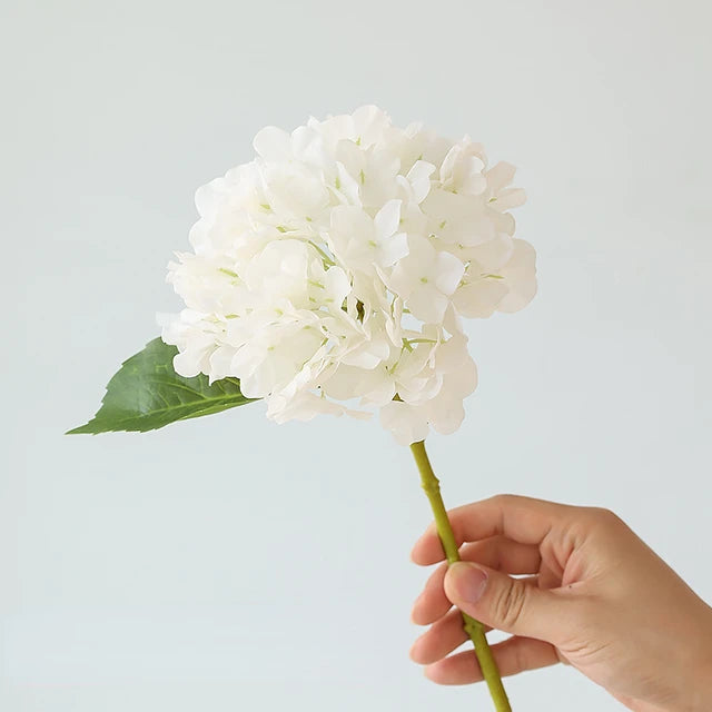 Artificial Hydrangea - White