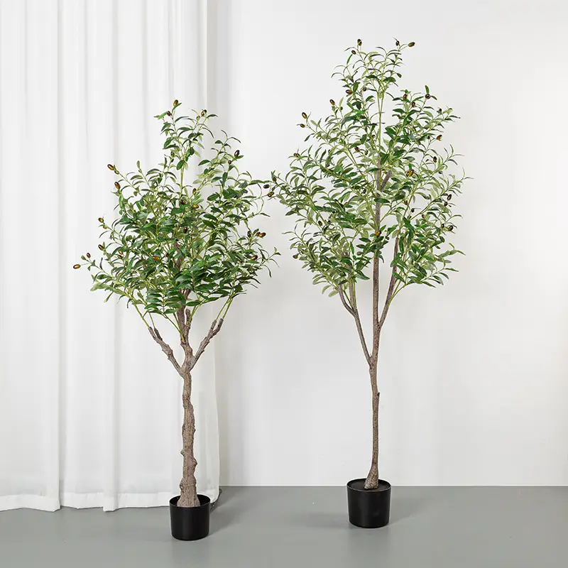 5 ft Artificial Olive Tree - 60 inches