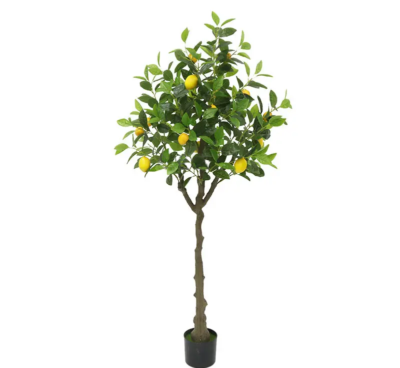 6 ft Artificial Lemon Tree - 72 inches