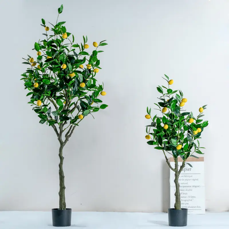 4 ft Artificial Lemon Tree - 48 inches