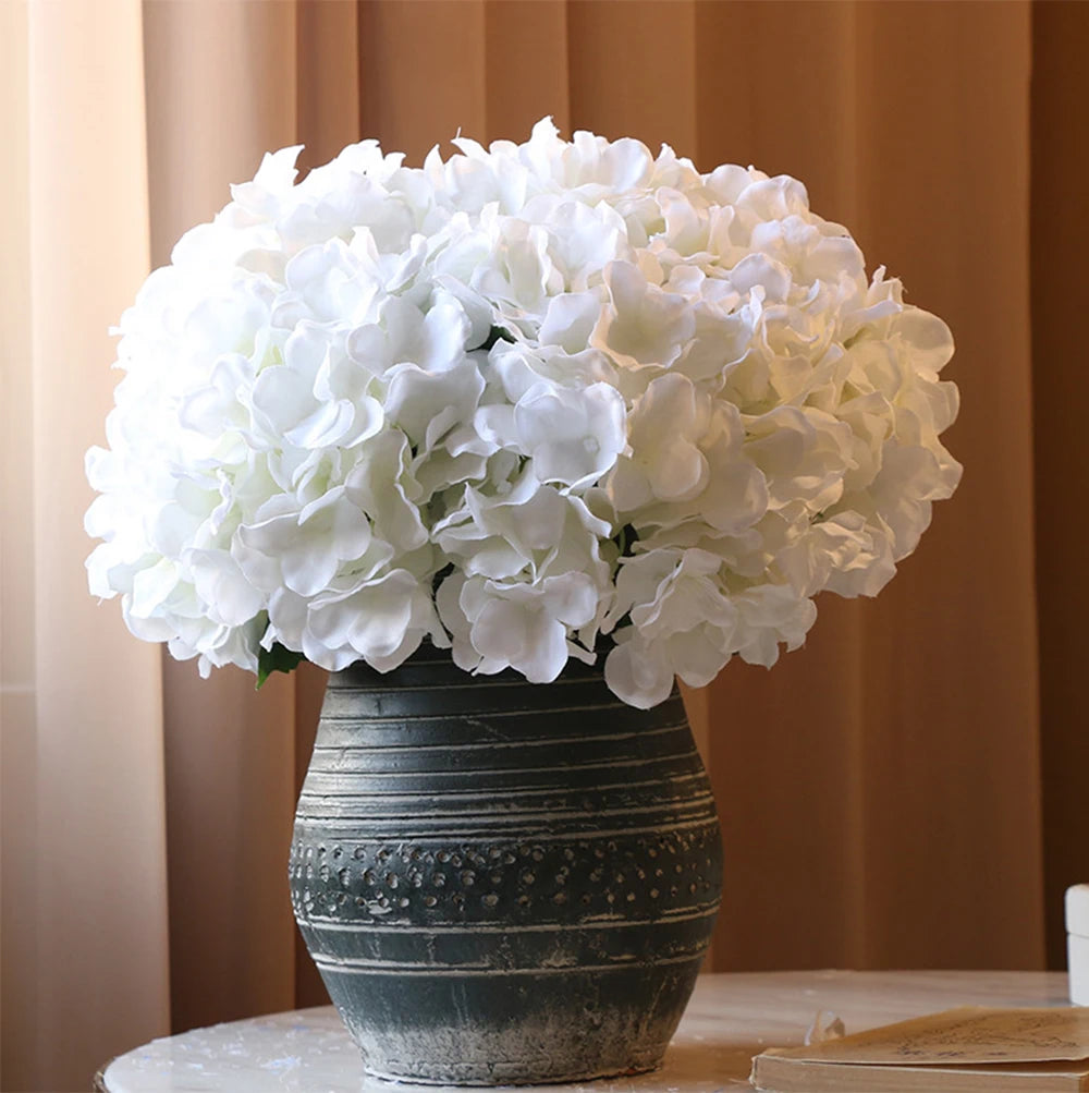 Artificial Hydrangea - White